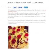 Les Délices d'Alexandre Cours de Patisserie Bordeaux