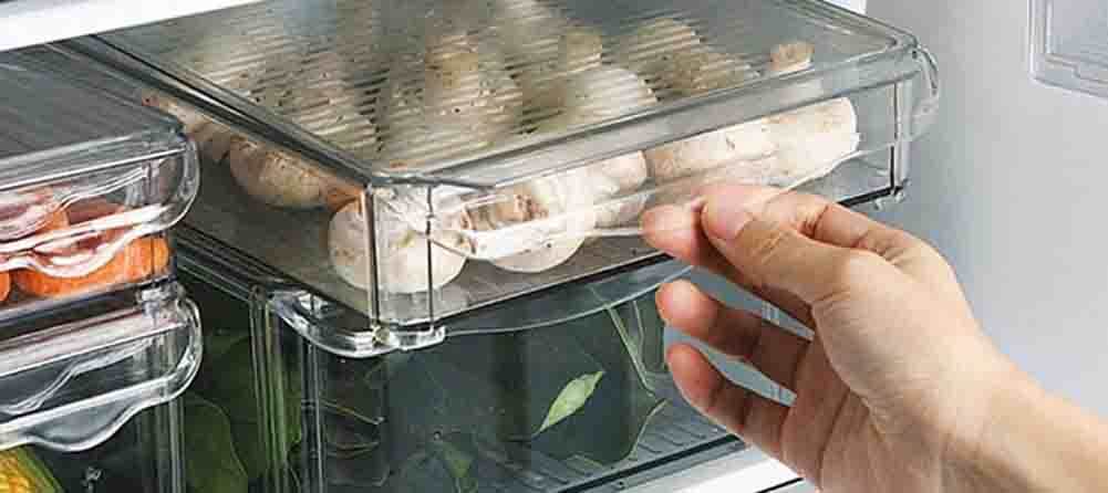 meilleur organisateur frigo réfrigérateur bac boites rangement